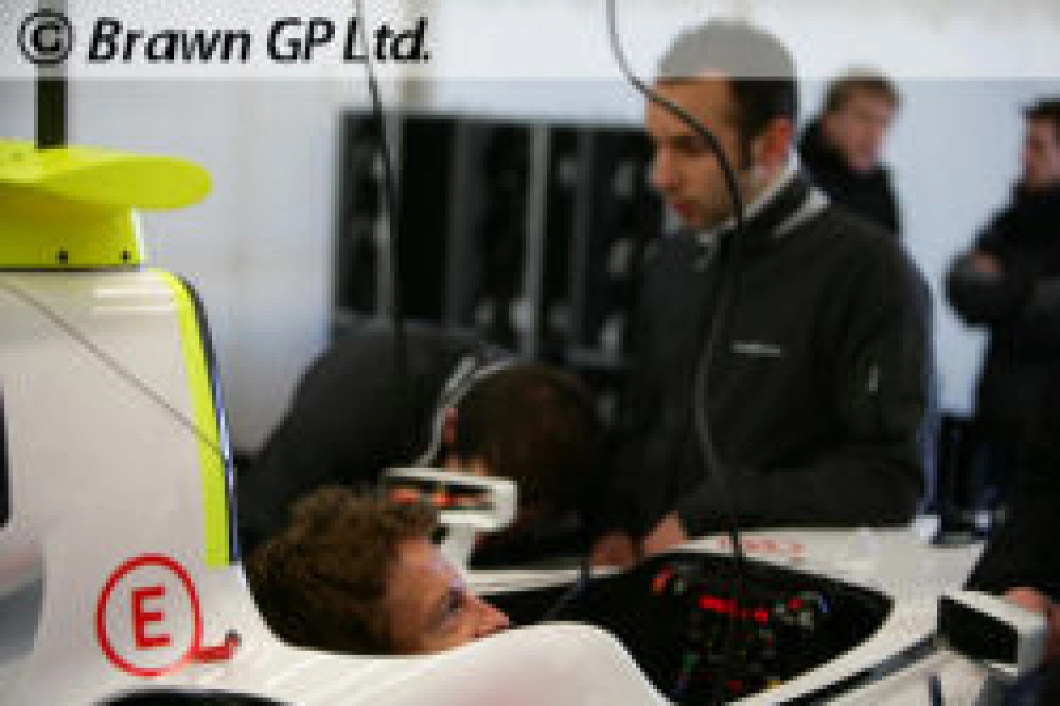Brawn GP inherits the last place in the pits