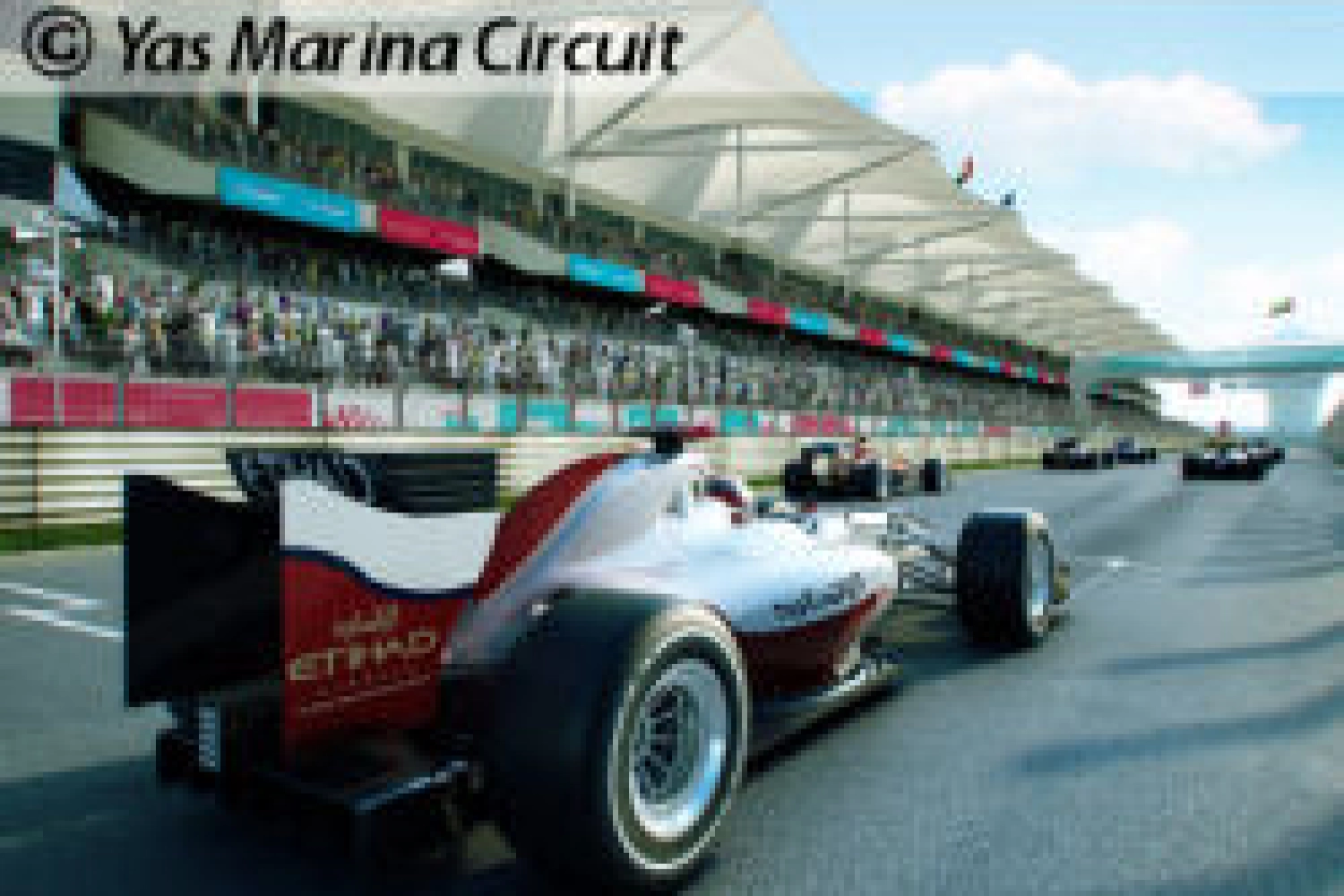 Drive on the Yas Marina Circuit before Button or Hamilton!