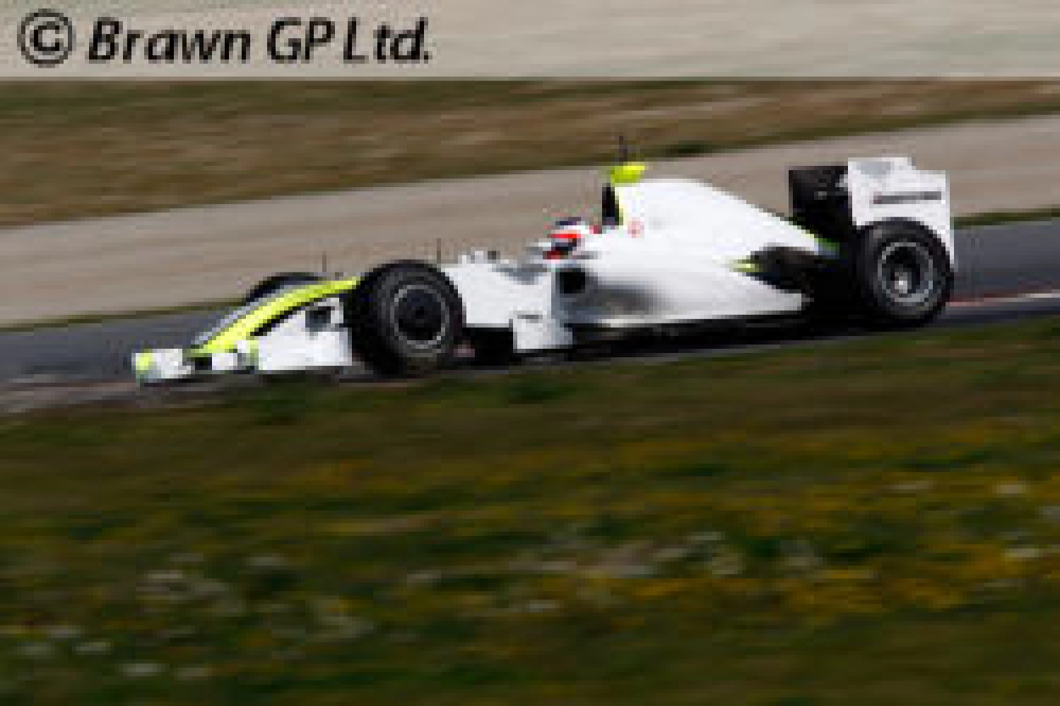New components for the Brawn BGP001 in Germany