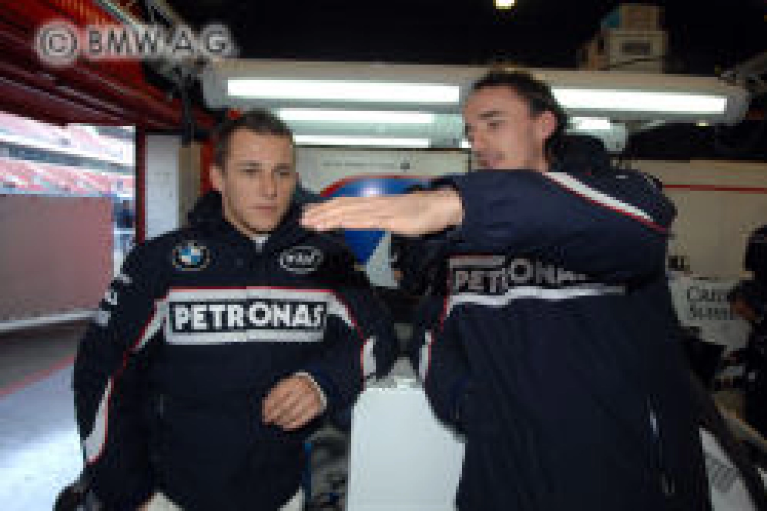 Kubica prepares for 2010 in Enstone!