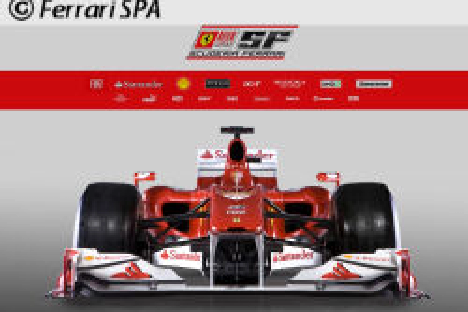 The new F10 from Ferrari launched in Italy