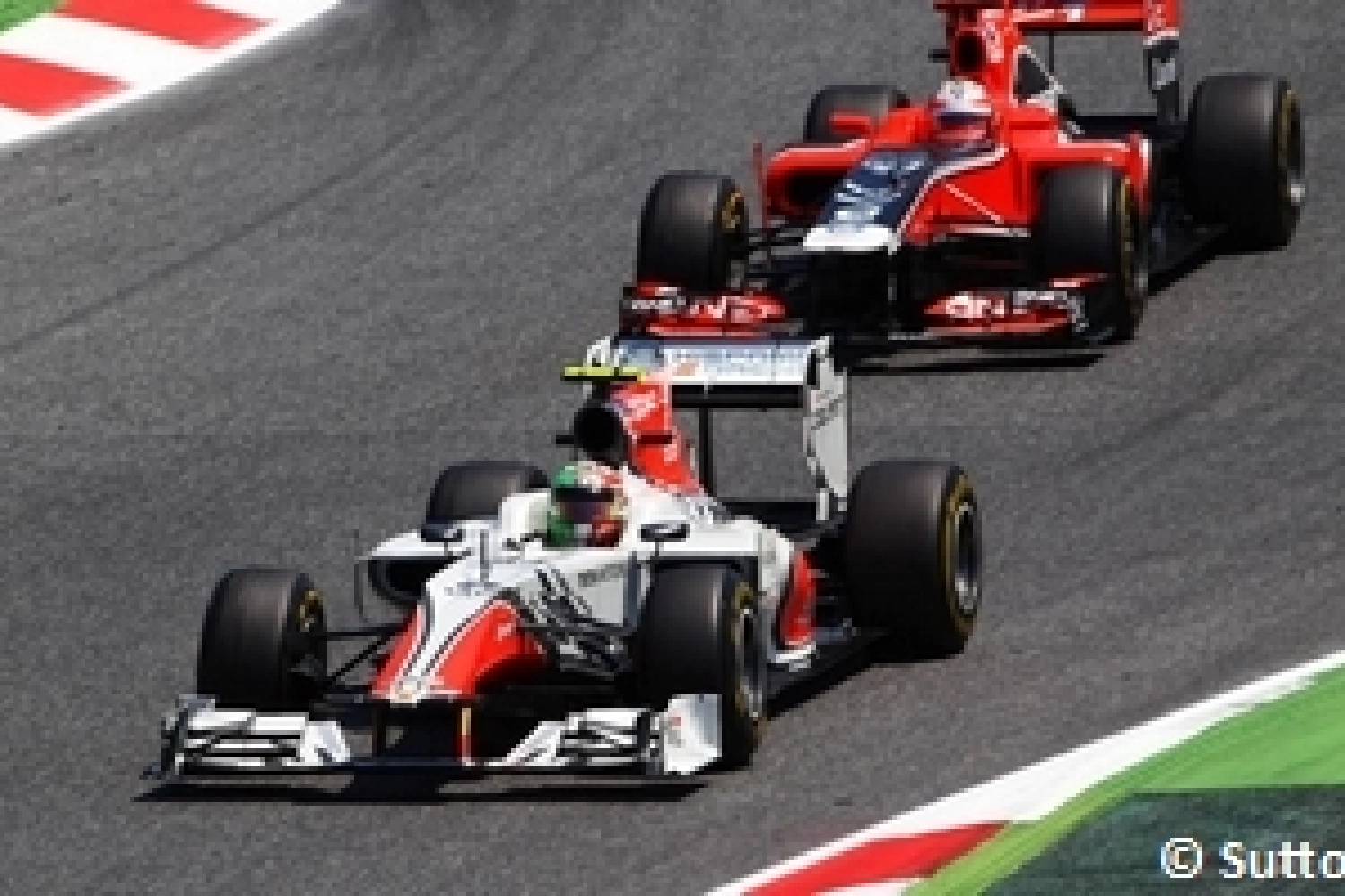 Saturday: HRT drivers outpace their rivals