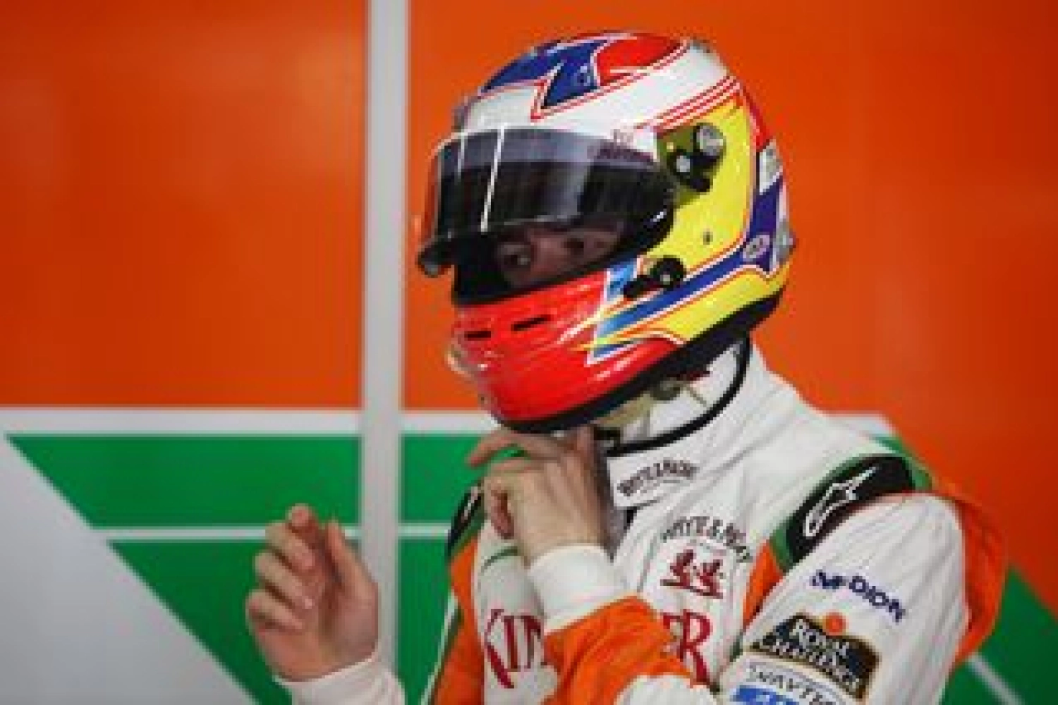 Di Resta is upset with Nick Heidfeld