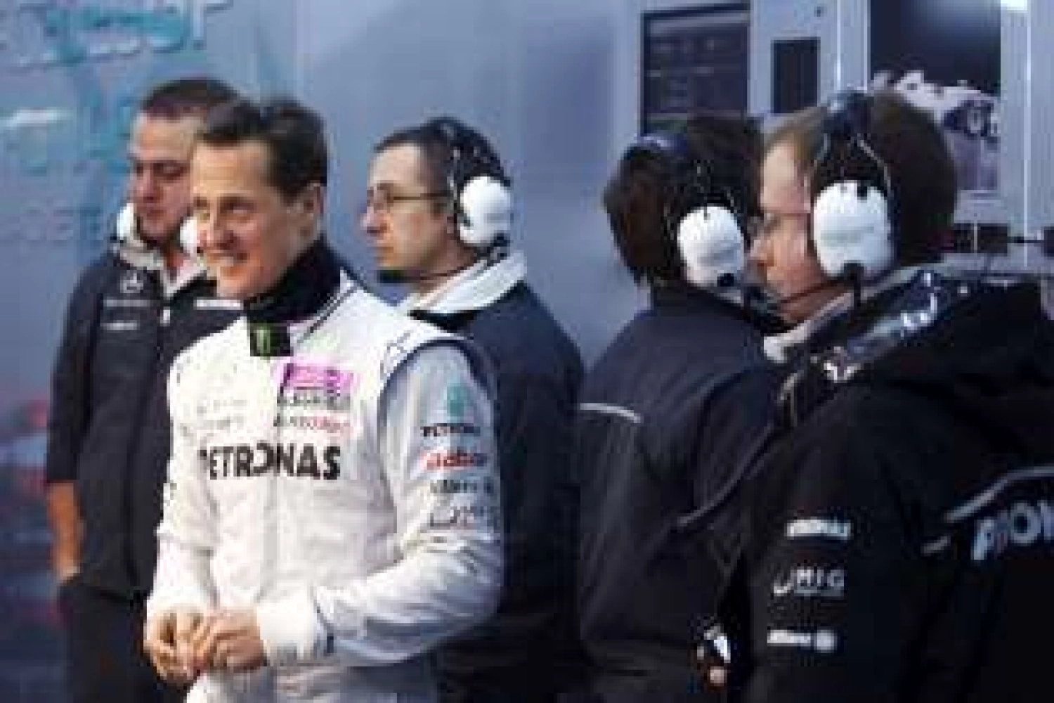 Sunday: Mercedes GP is all smiles