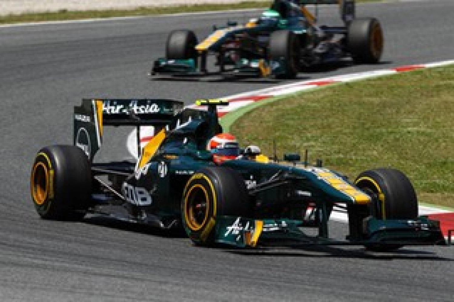 Sunday: A good team result for Team Lotus