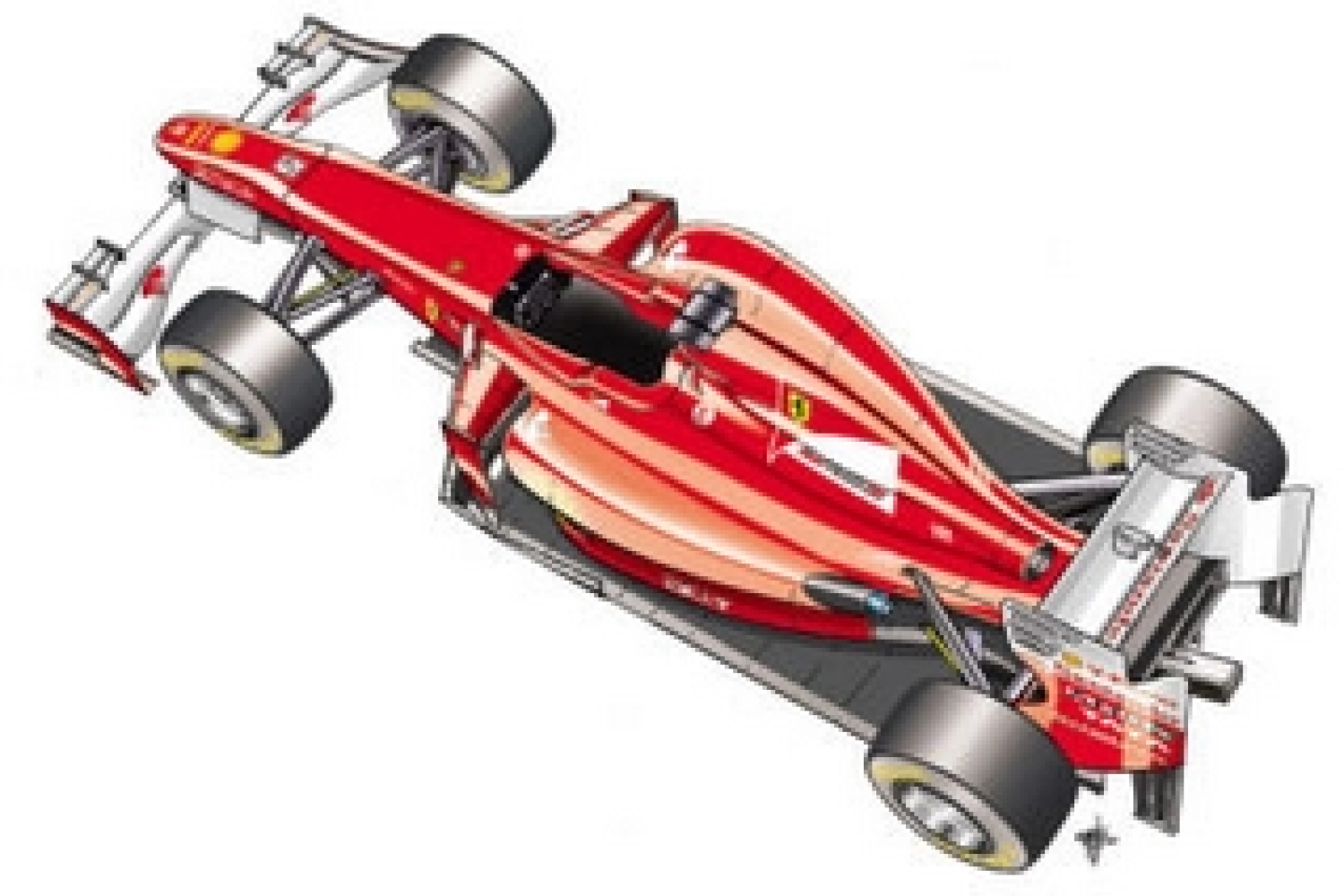 The 2012 Ferrari as seen by Giorgio Piola