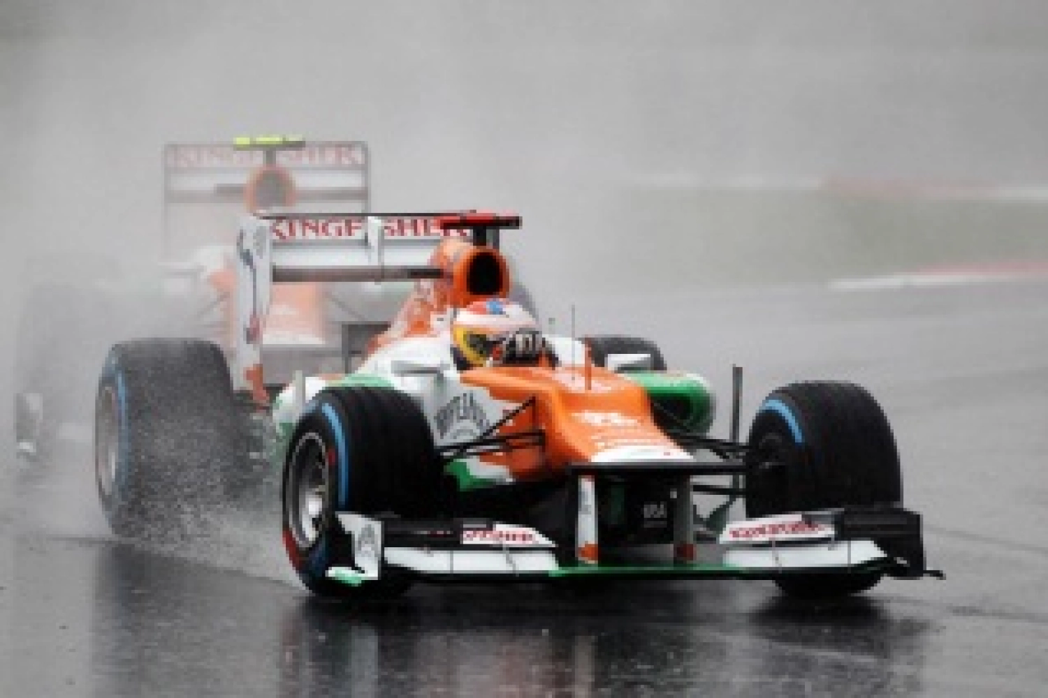 Saturday: the Force India drivers didn’t draw the right number