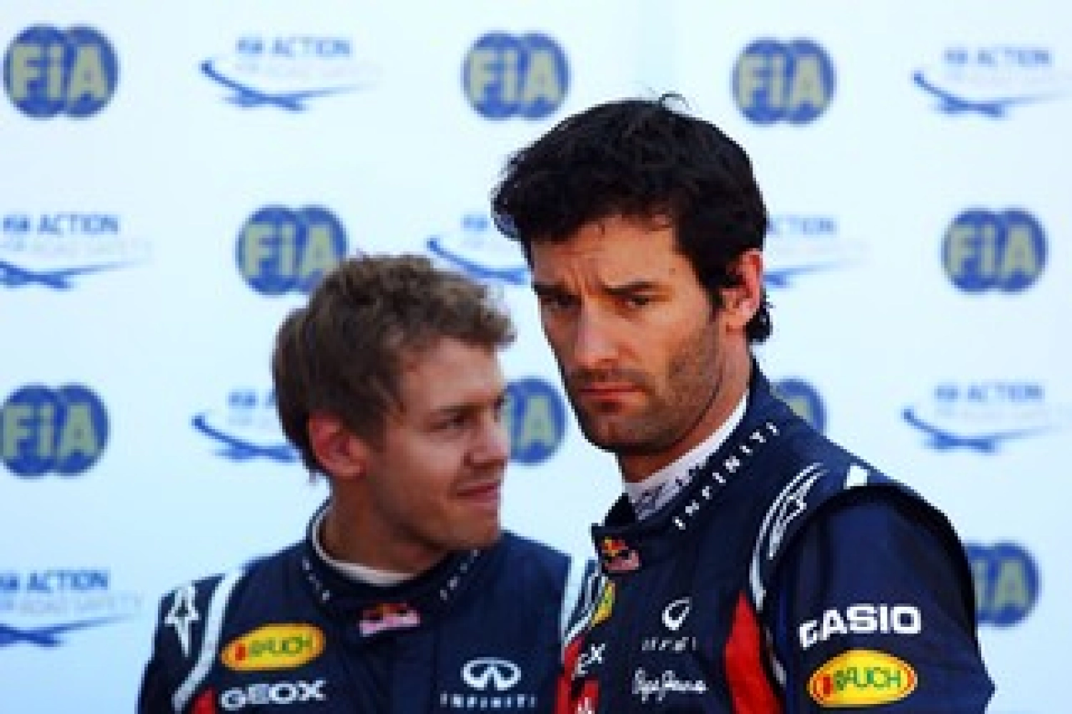 Vettel has no problem with Webber for 2012