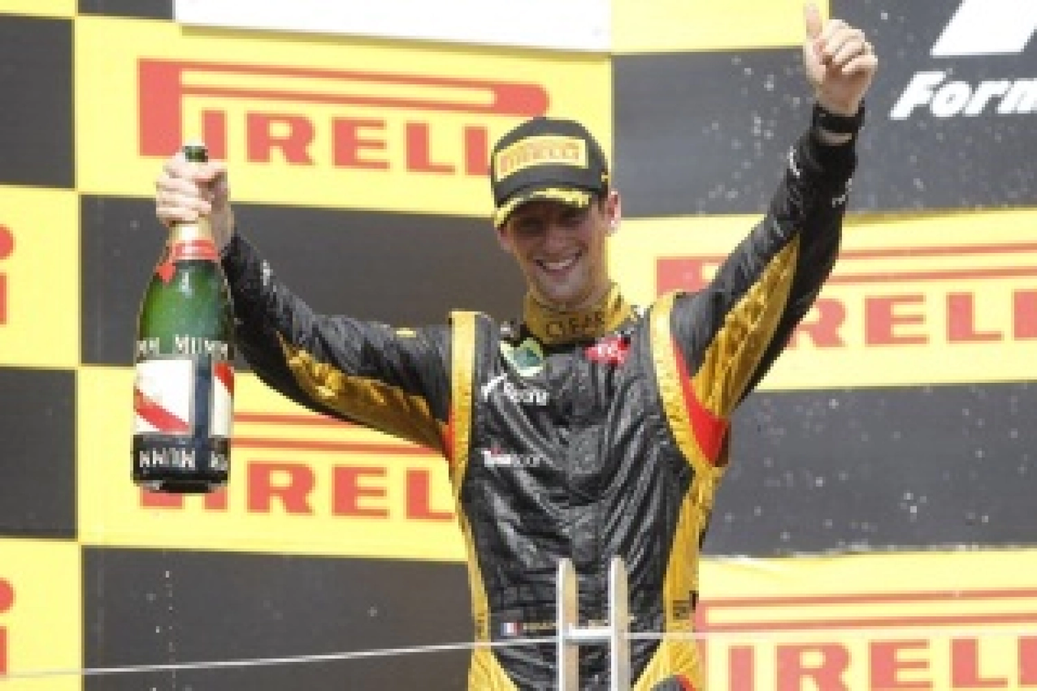 Grosjean, from Gold Miner to F1 Driver