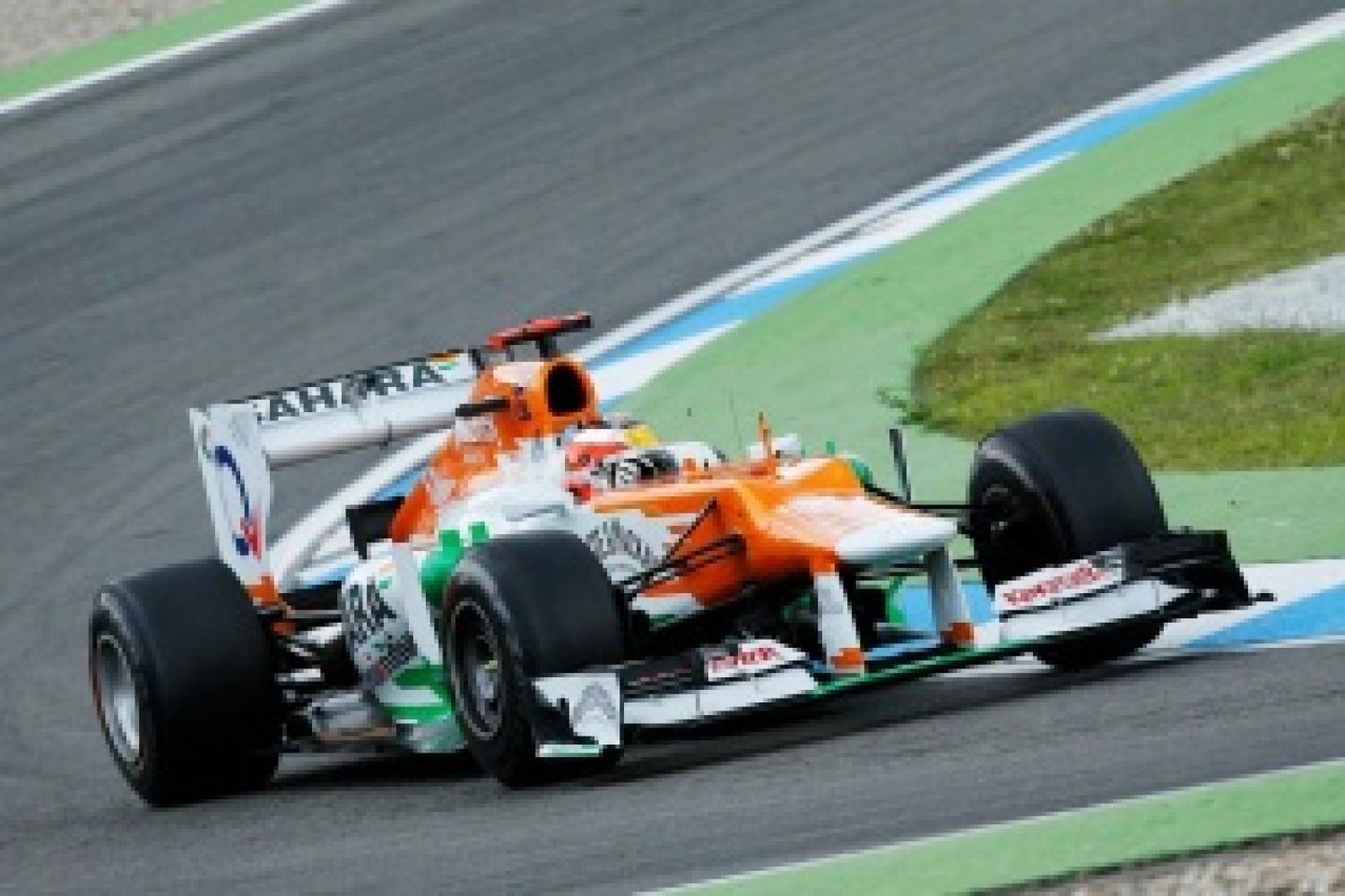 Sunday: Force India hoped for a little more