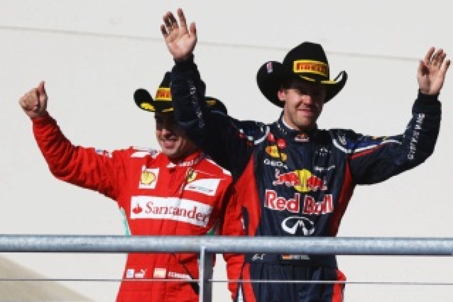Sunday: Alonso and Ferrari limit the damage with a podium finish