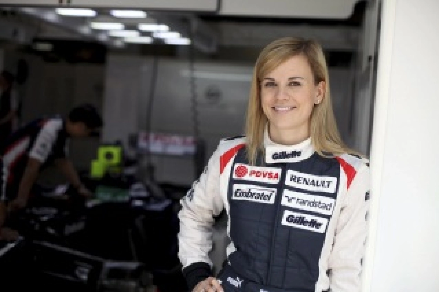 Susie Wolff wants to drive for Williams during the young drivers’ tests