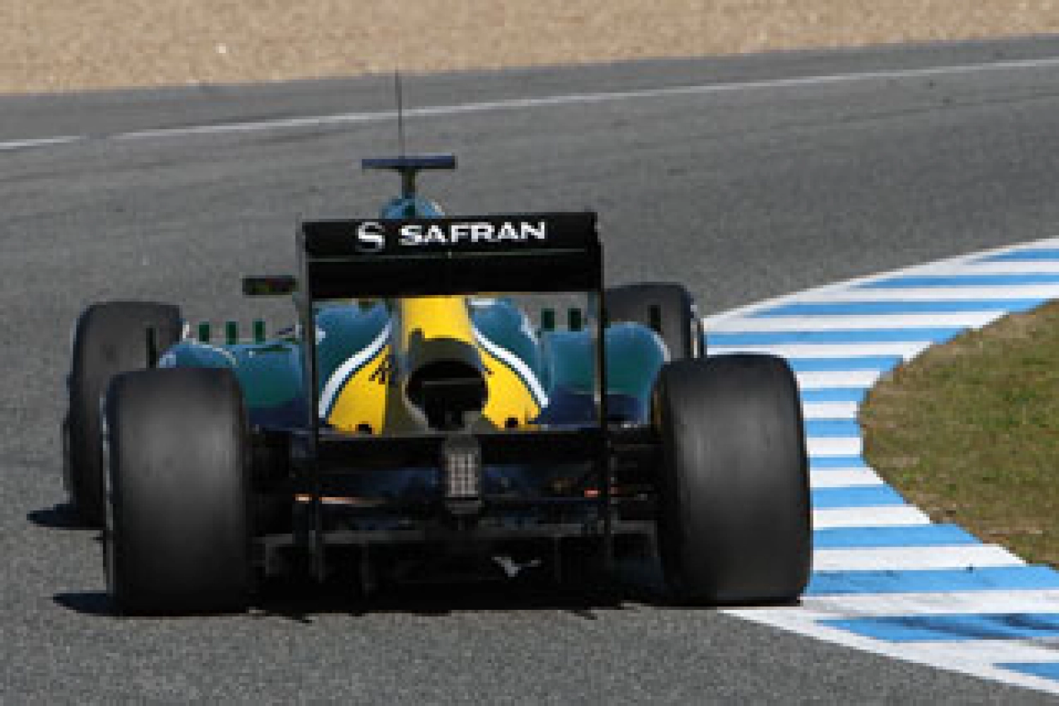 Friday: Some issues on the Caterham side