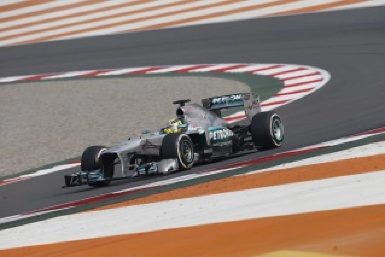 Sunday: A good overall result for the Silver Arrows in India