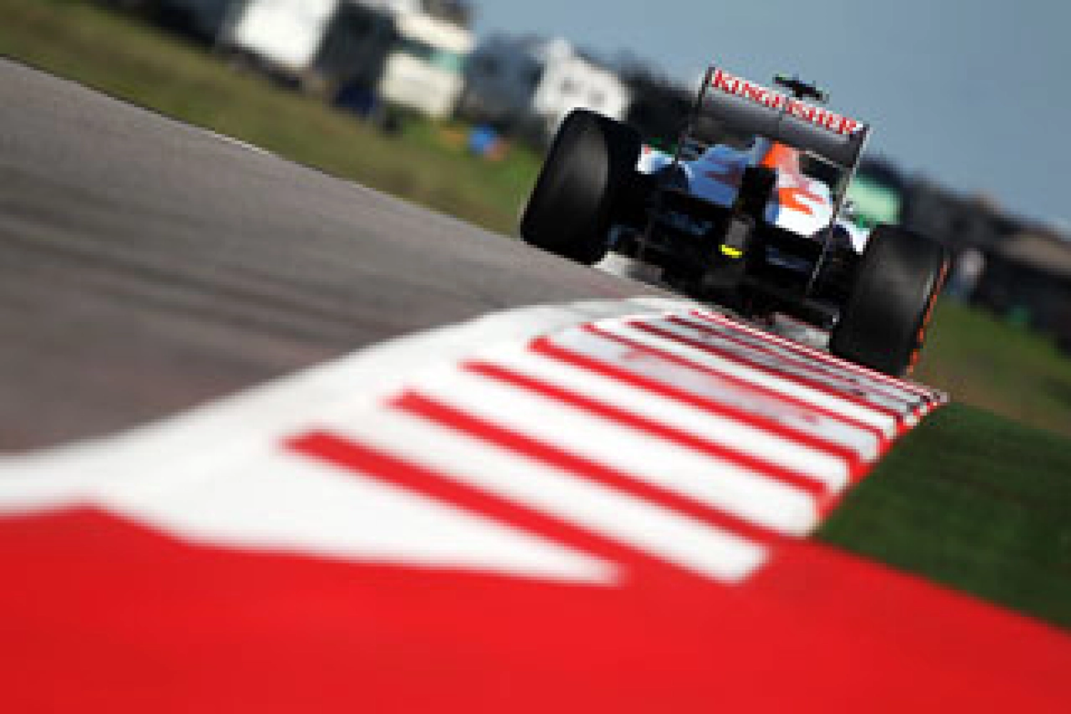 Friday: Force India was able to emerge from the fog