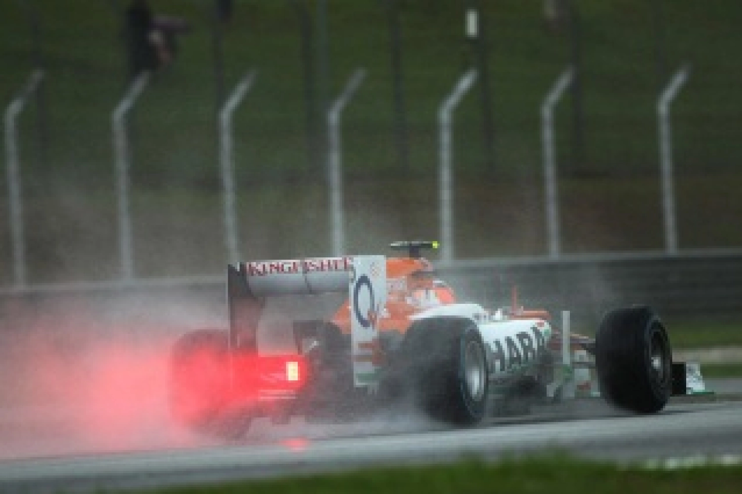 Friday: Force India doesn’t seem too bad in the rain