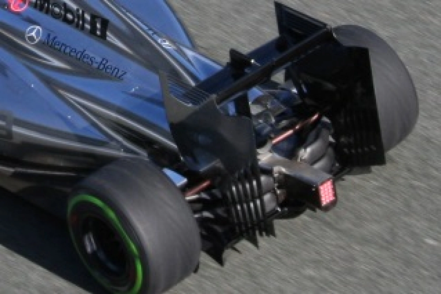 McLaren’s rear suspension interests its rivals