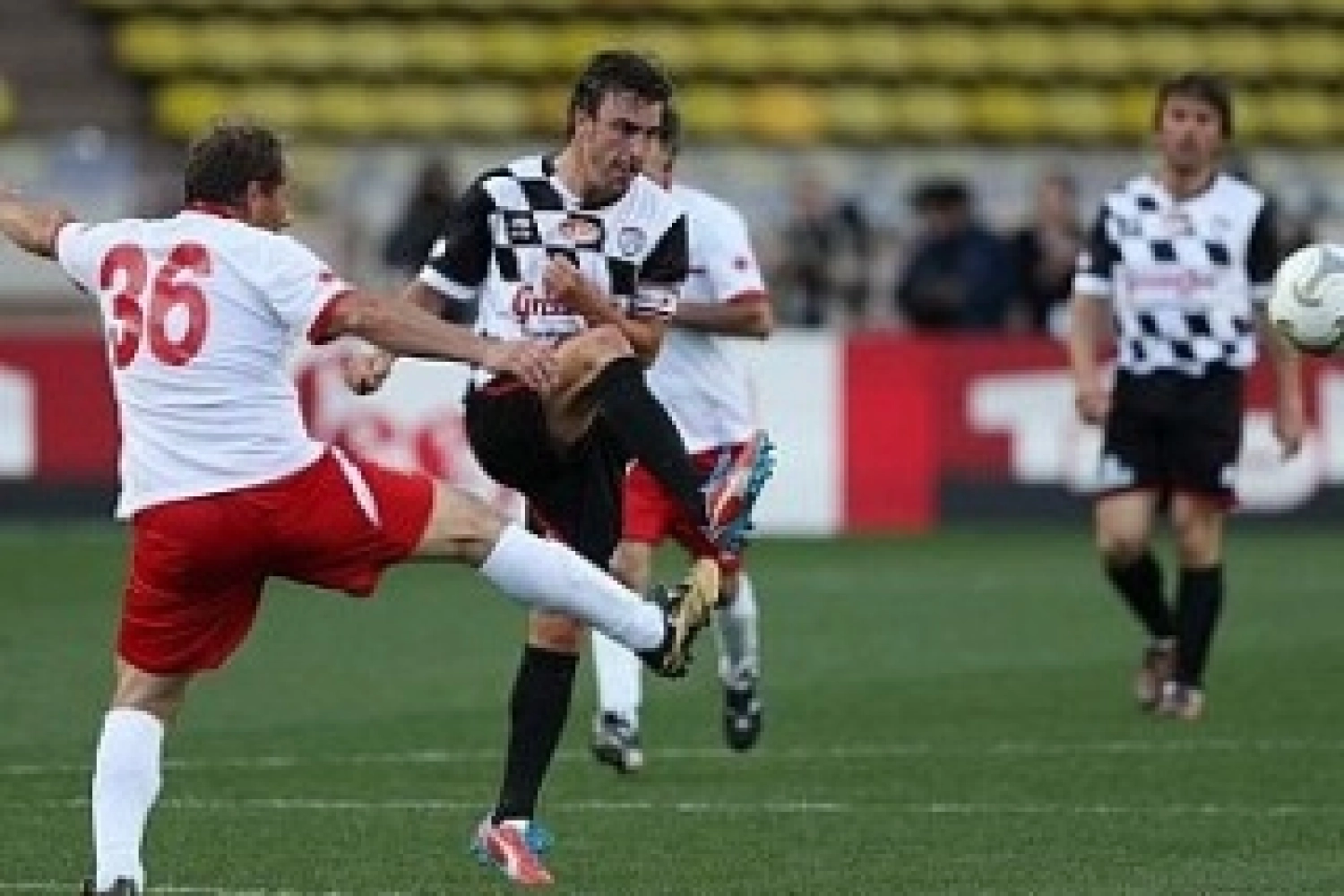 The traditional charity match preceding the Grand Prix in Monaco
