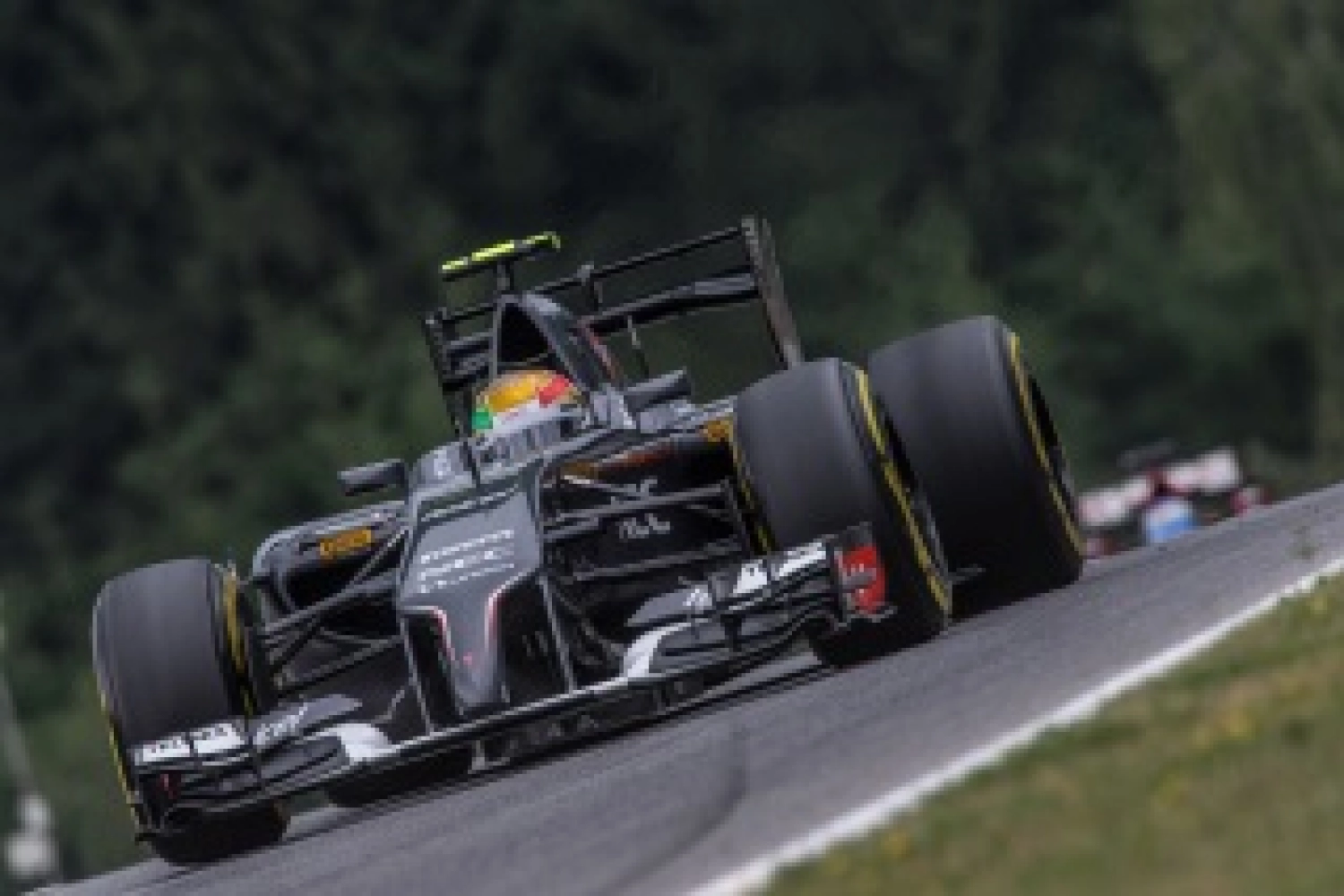 Friday: The Sauber is not performing well in Austria