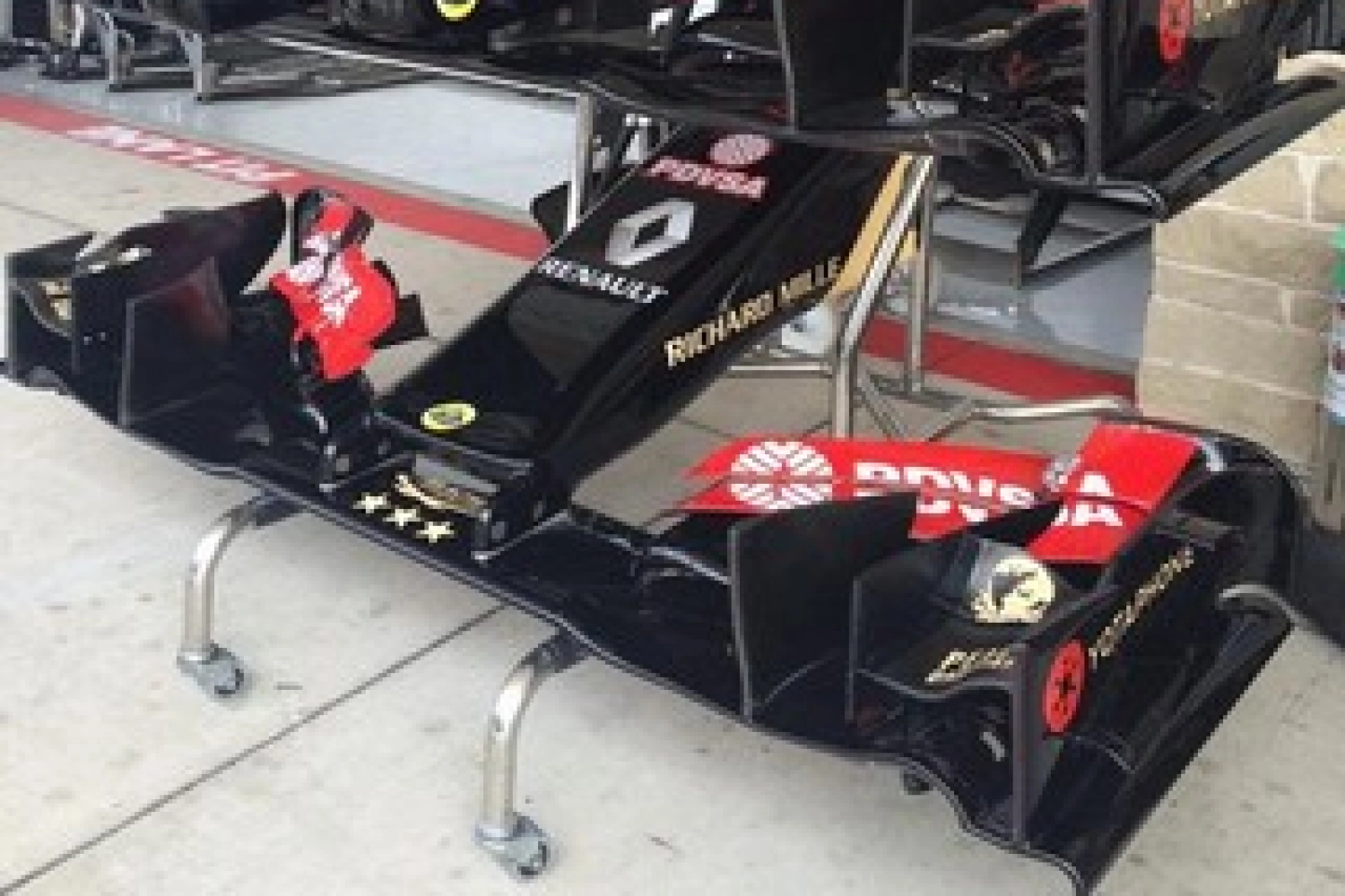 United States GP: Lotus F1 reveals its experimental nose for 2015