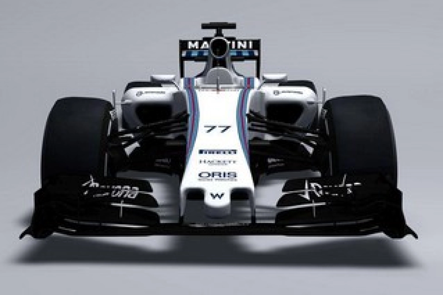 The Williams FW37 is revealed a bit more