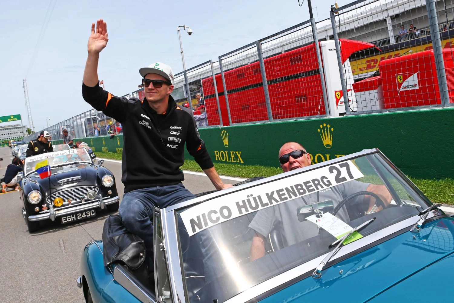Nico Hülkenberg secures 5th place for Sahara Force India