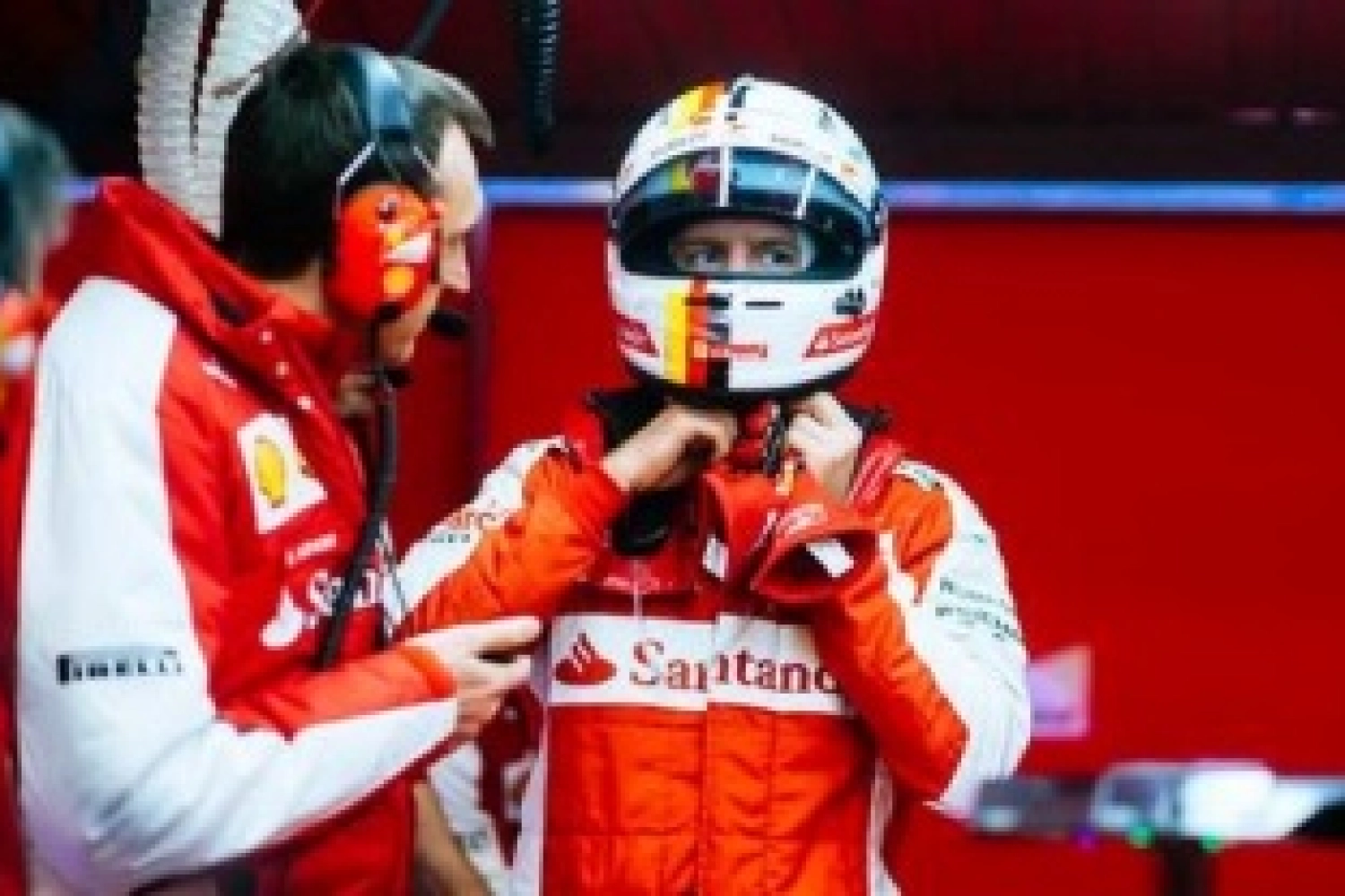 From his pole position, Sebastian Vettel remains measured about the outcome of the Singapore Grand Prix