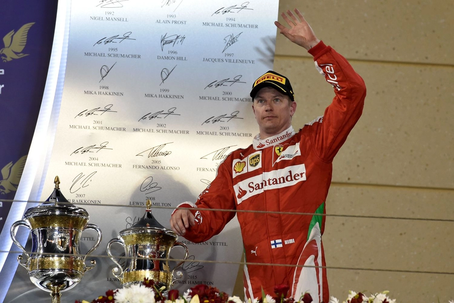 Kimi Räikkönen has made up for lost time