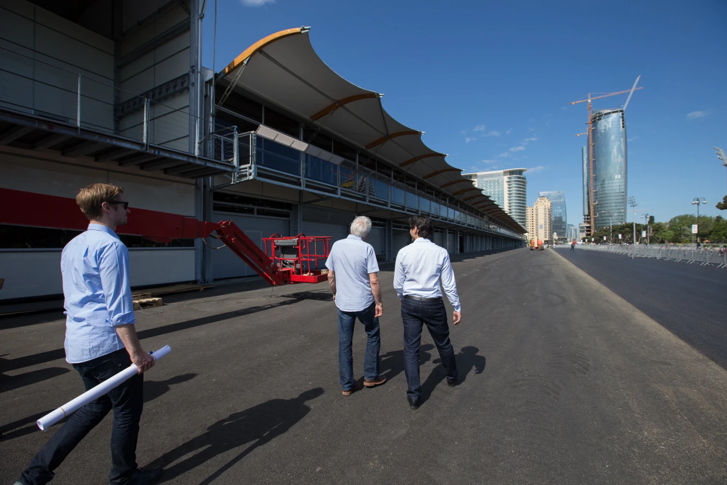 Charlie Whiting judges Baku to be on the right track