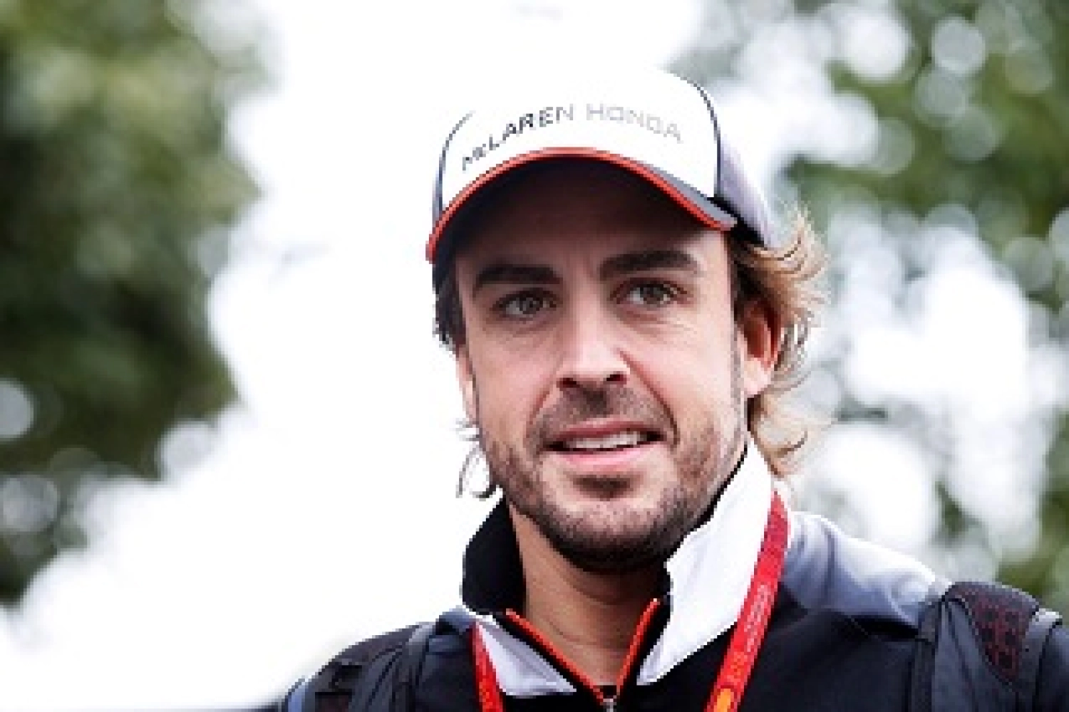 Fernando Alonso, safe and sound after a dreadful accident