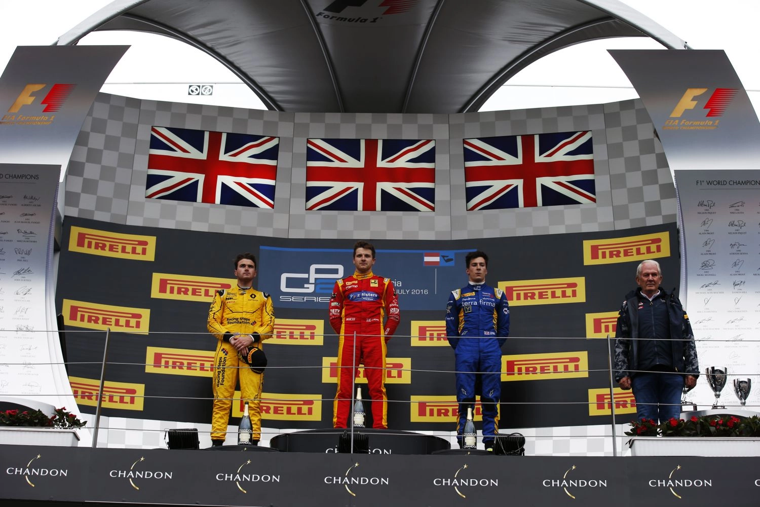 Austria – Race 2: Jordan King makes the most of difficult conditions