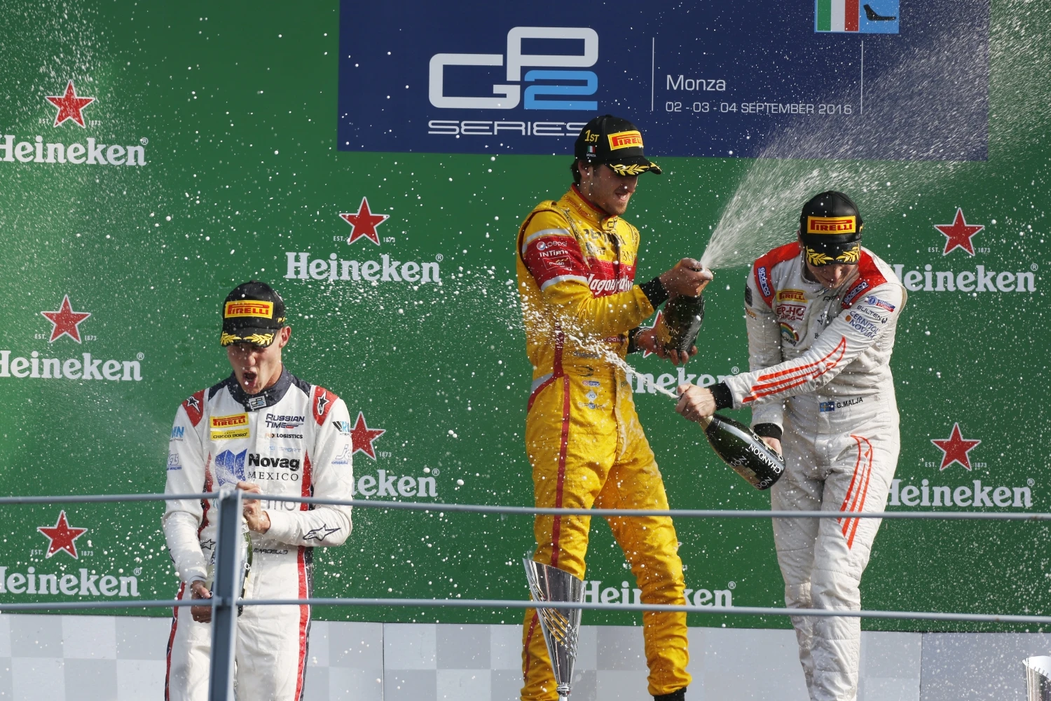 Giovinazzi from last line to victory