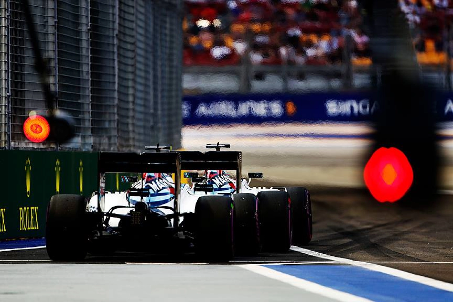 Williams on the verge of the Top 10 on Saturday, wronged by Pérez