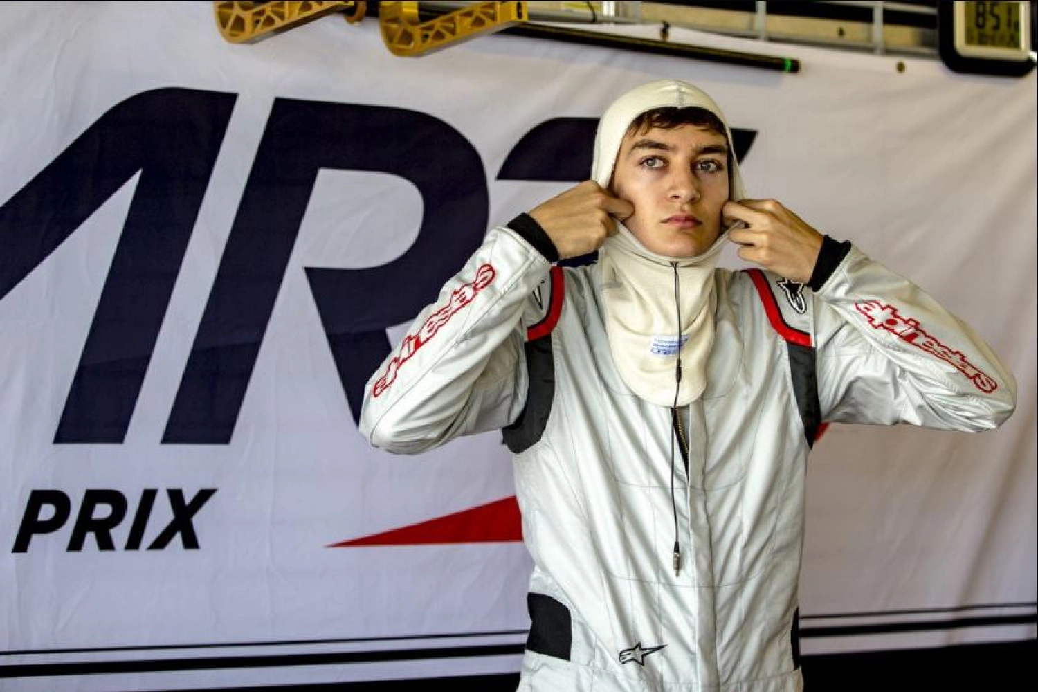 George Russell, new recruit to the Mercedes junior program