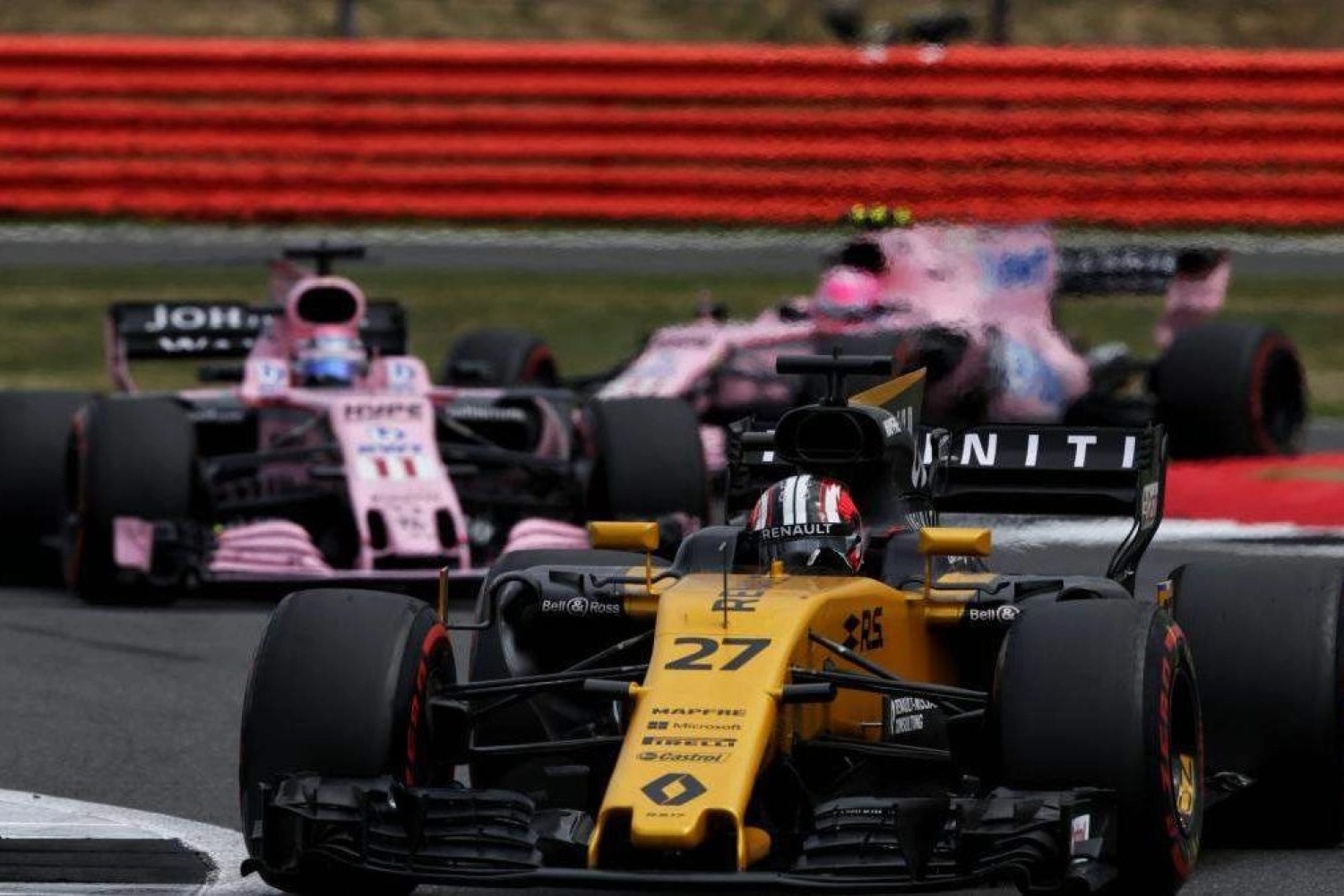 Renault and Hülkenberg Best of the Rest at Silverstone