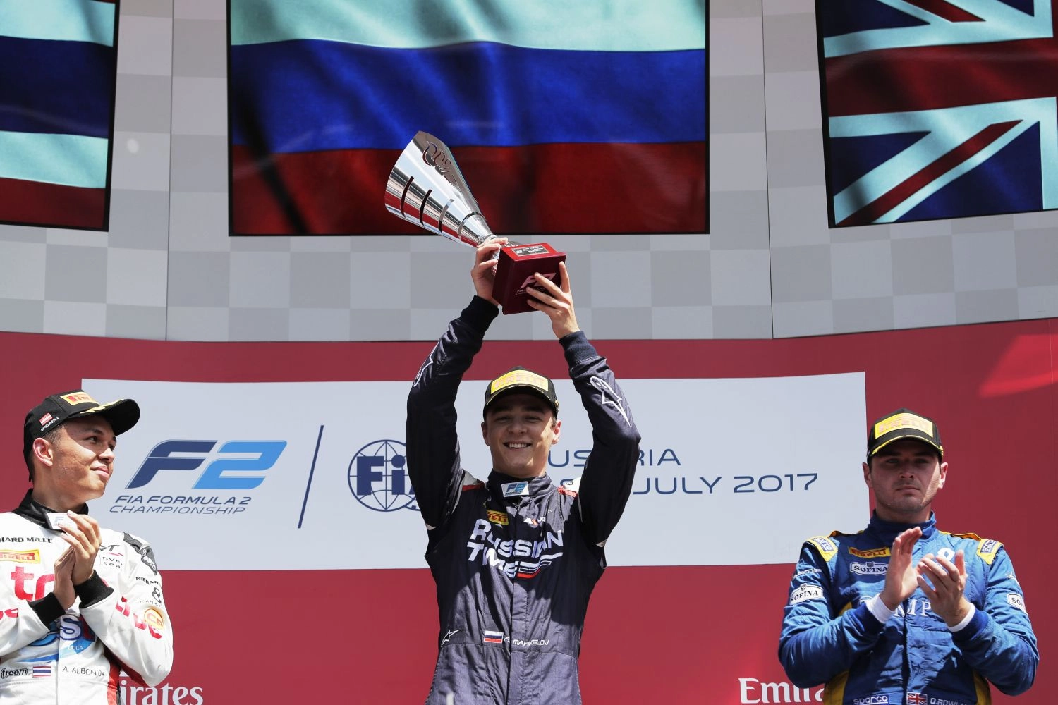 Austria – Race 2: Artem Markelov wins, Charles Leclerc retires