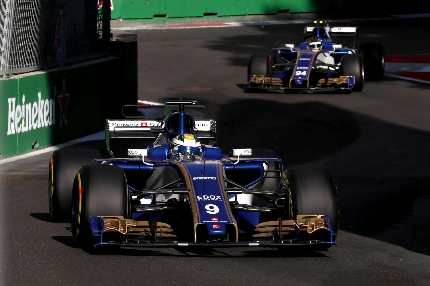 Off track for Pascal Wehrlein