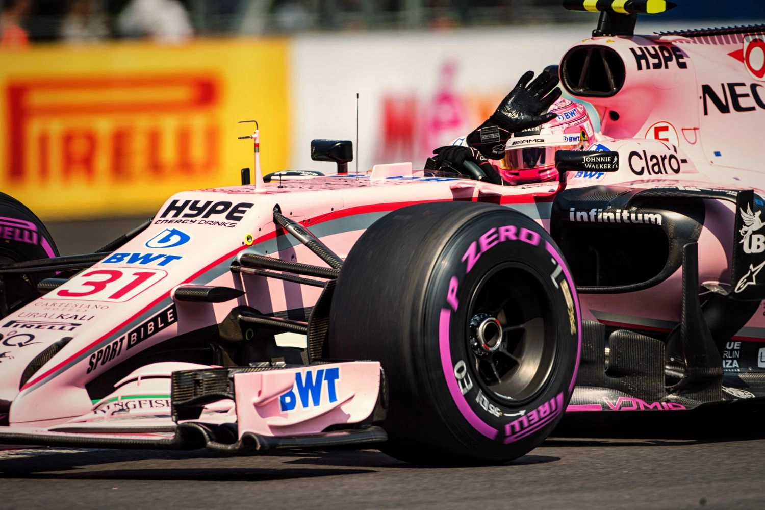 Esteban Ocon delighted with his 6th place, Perez disappointed to be 10th