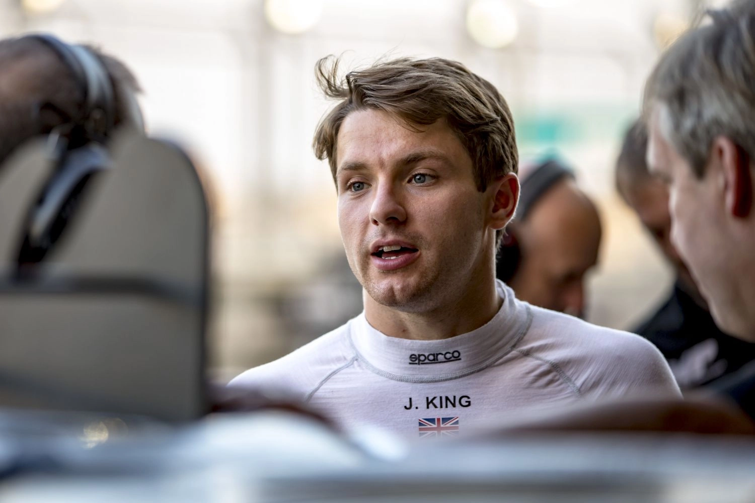 Jordan King takes off towards IndyCar