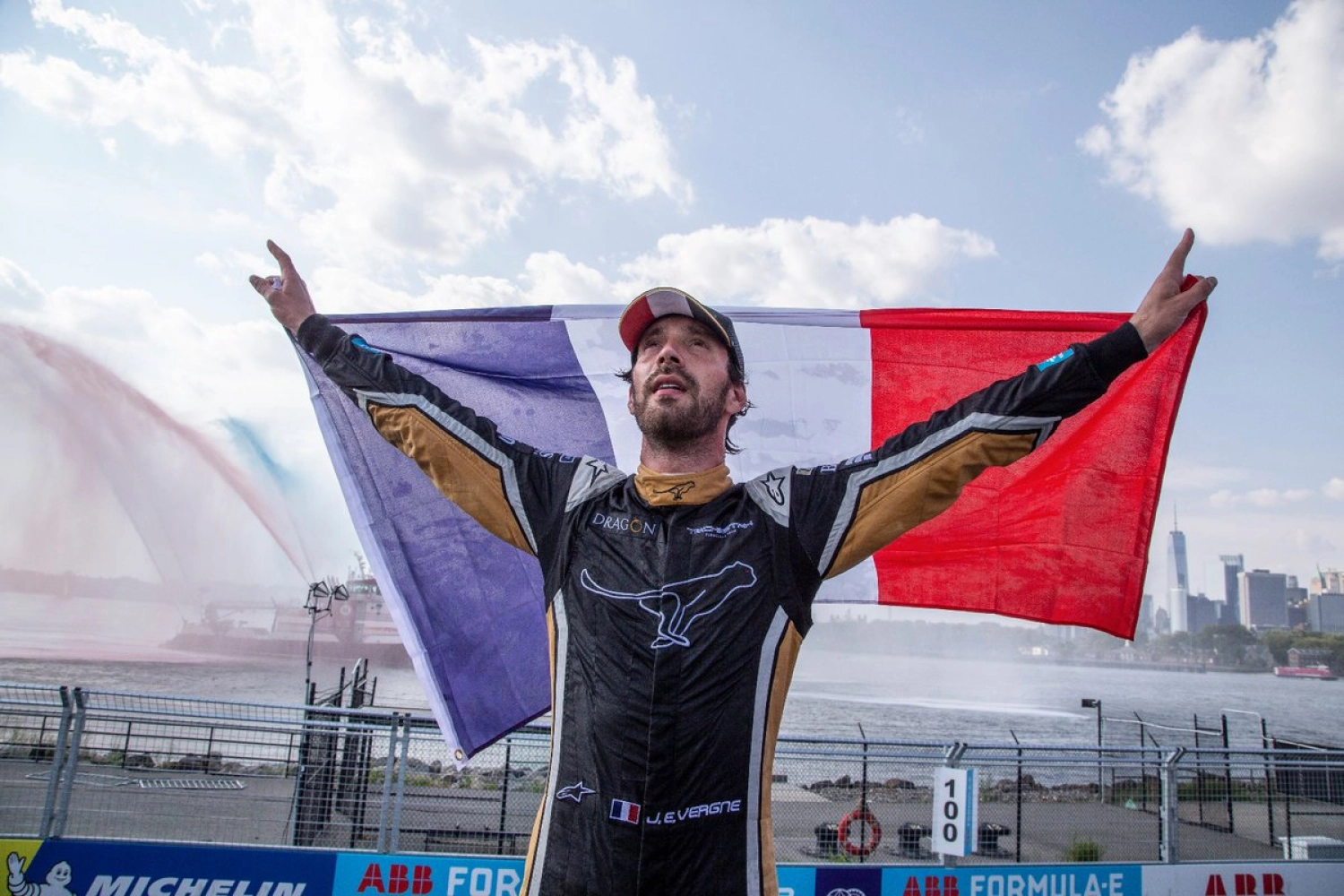 Looking back at the New York ePrix Race 1: Jean-Éric Vergne victorious in his battle against Sam Bird