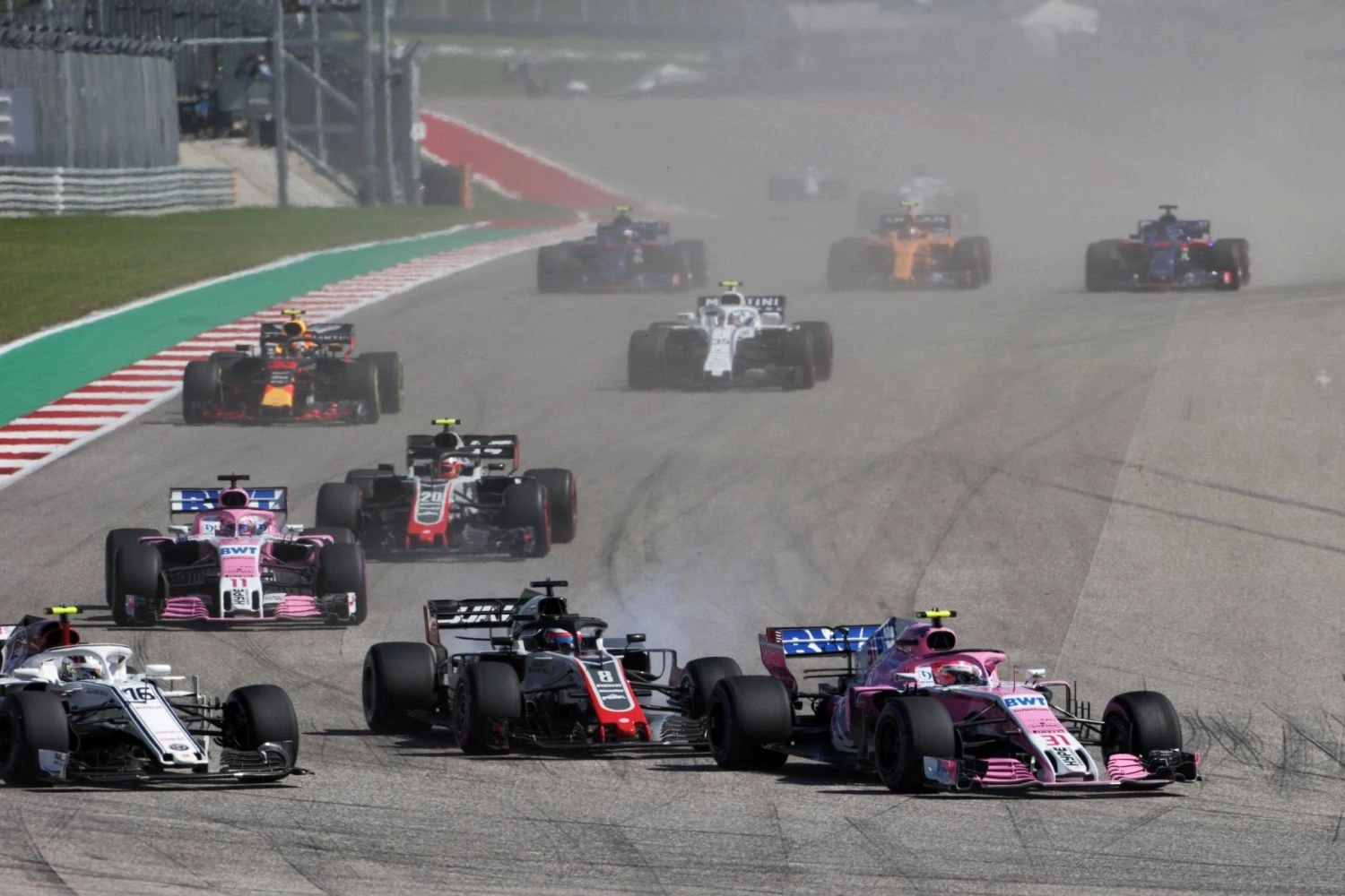 United States – Performance of the French: Ocon an eighth place for nothing, Grosjean close to suspension!