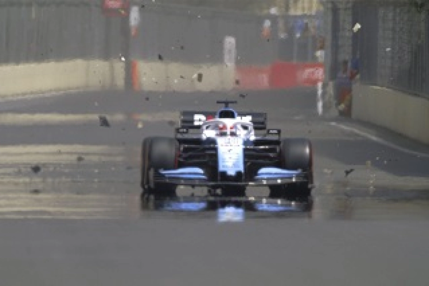 Azerbaijan – Free Practice 1: session canceled, George Russell lucky!