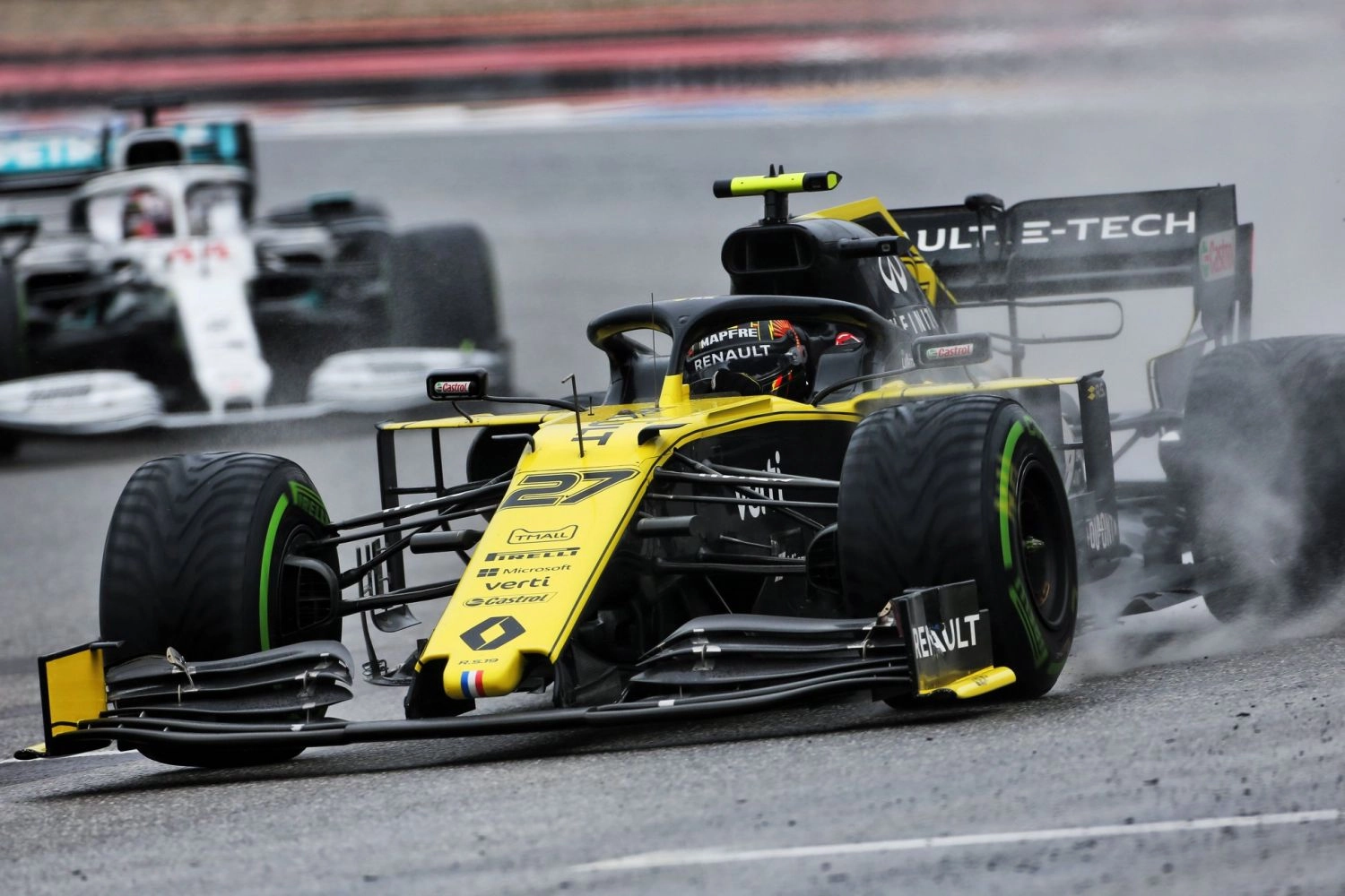 Renault: a crash “hard to digest” for Hülkenberg