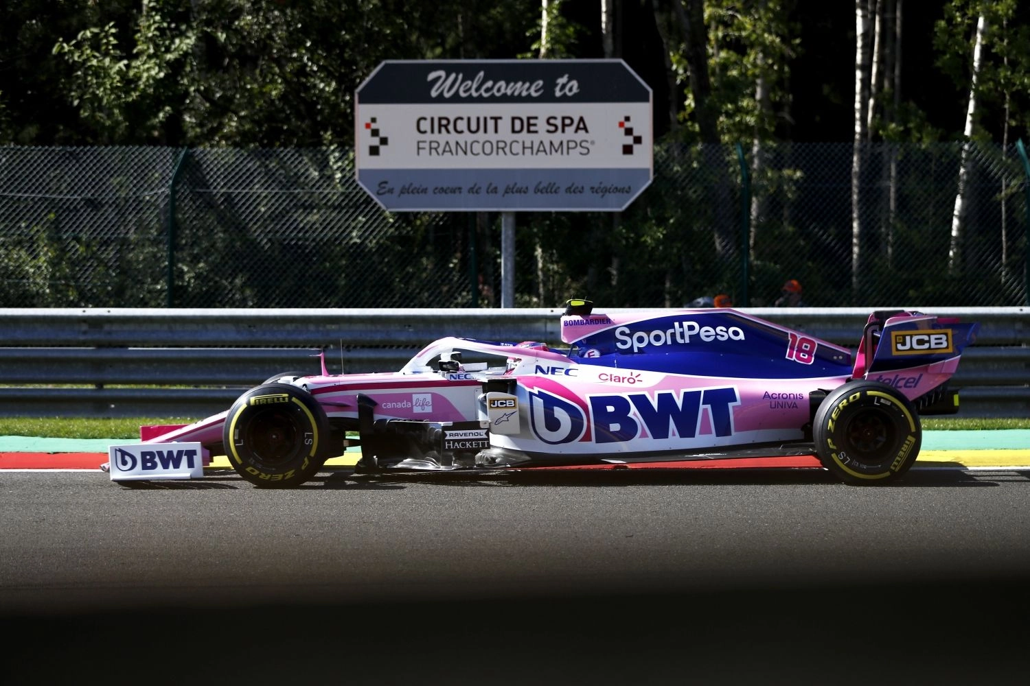 The Belgian Grand Prix can take place behind closed doors