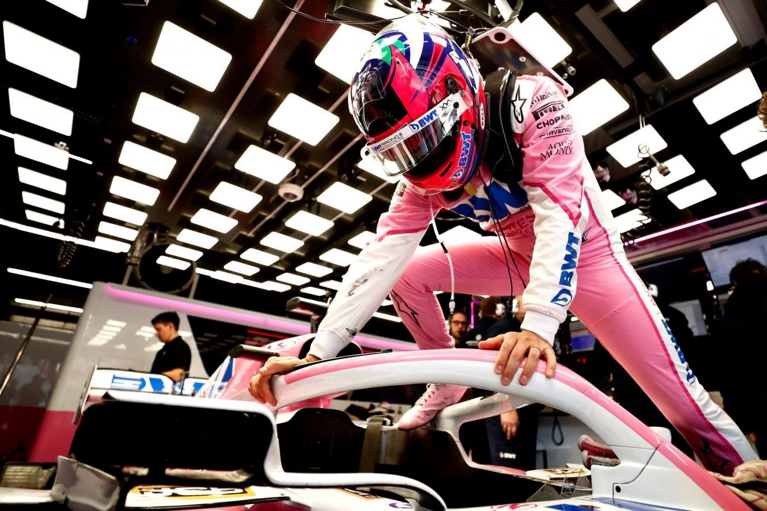 Hülkenberg at the wheel for the 70th Anniversary GP