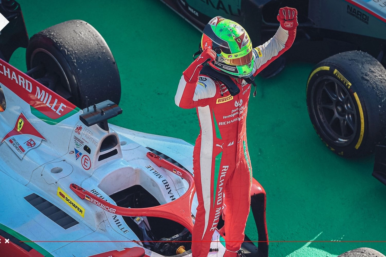 Mick Schumacher in free practice at Mugello?