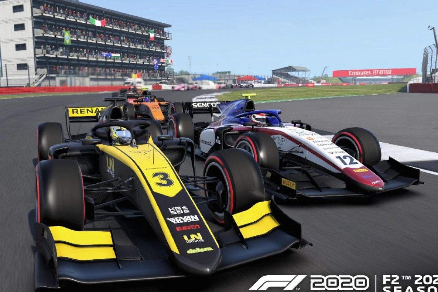 The F2 2020 cars are coming to the F1 2020 game!