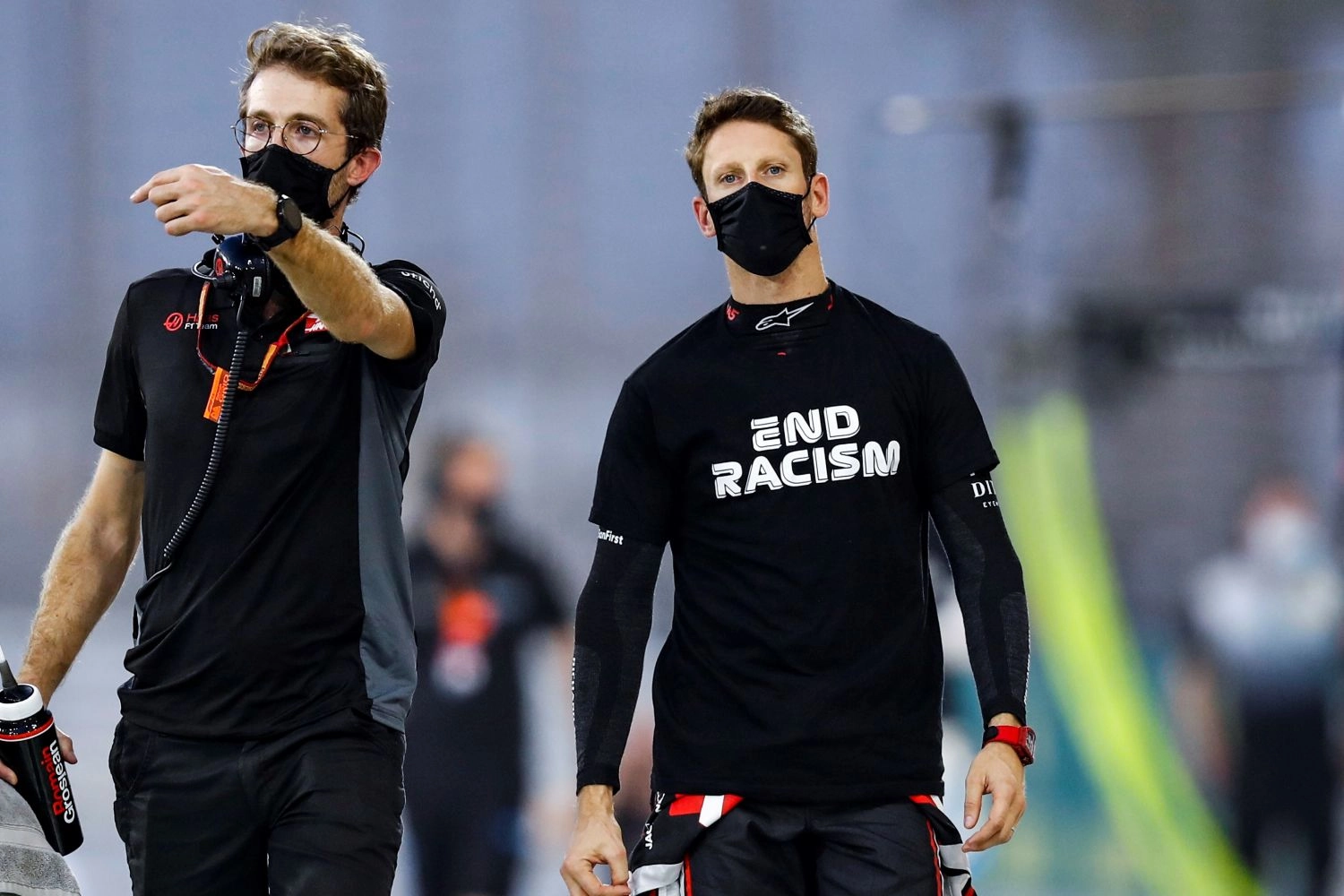 Romain Grosjean has been released from the hospital!