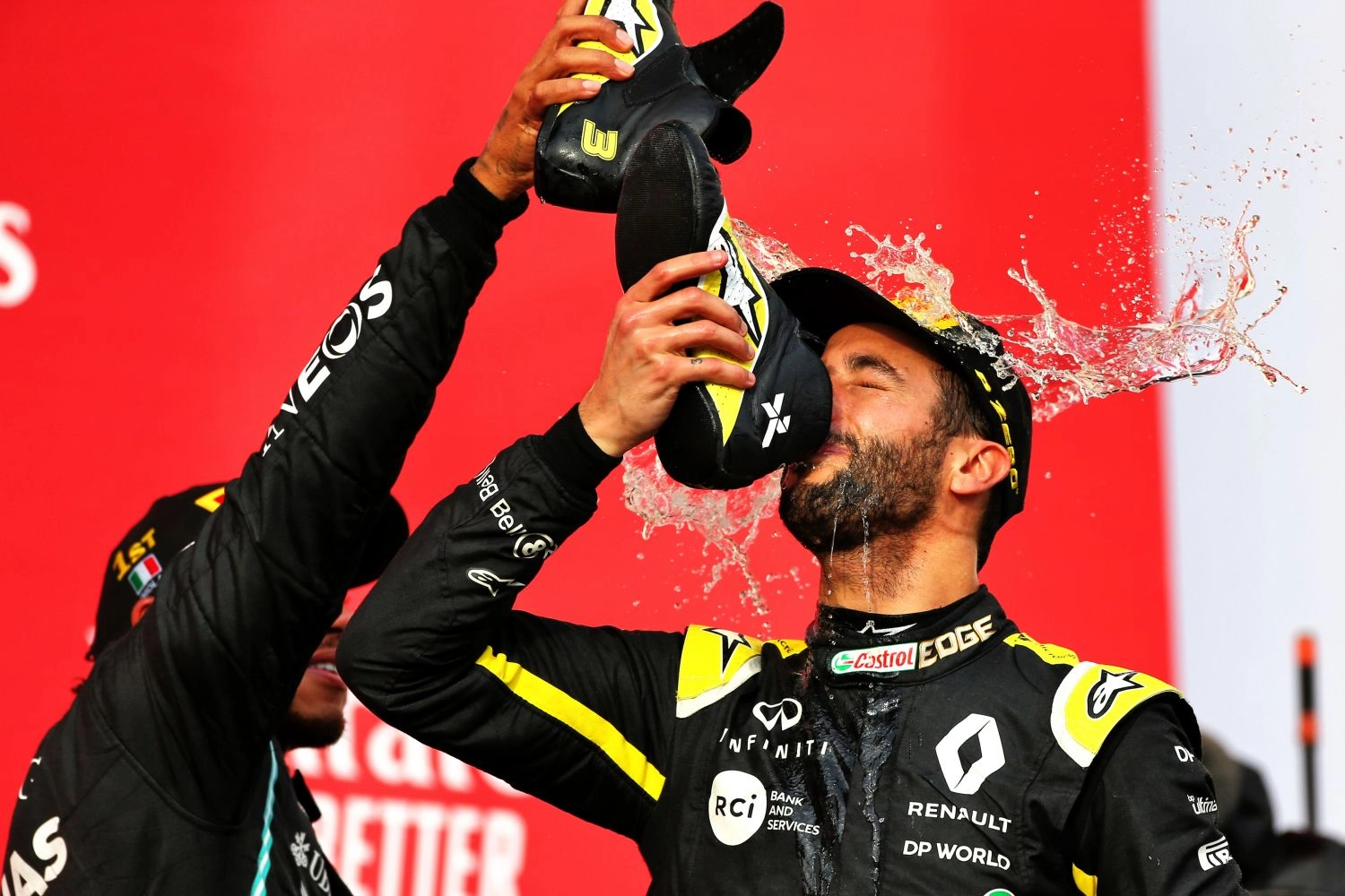 No more champagne on F1 podiums