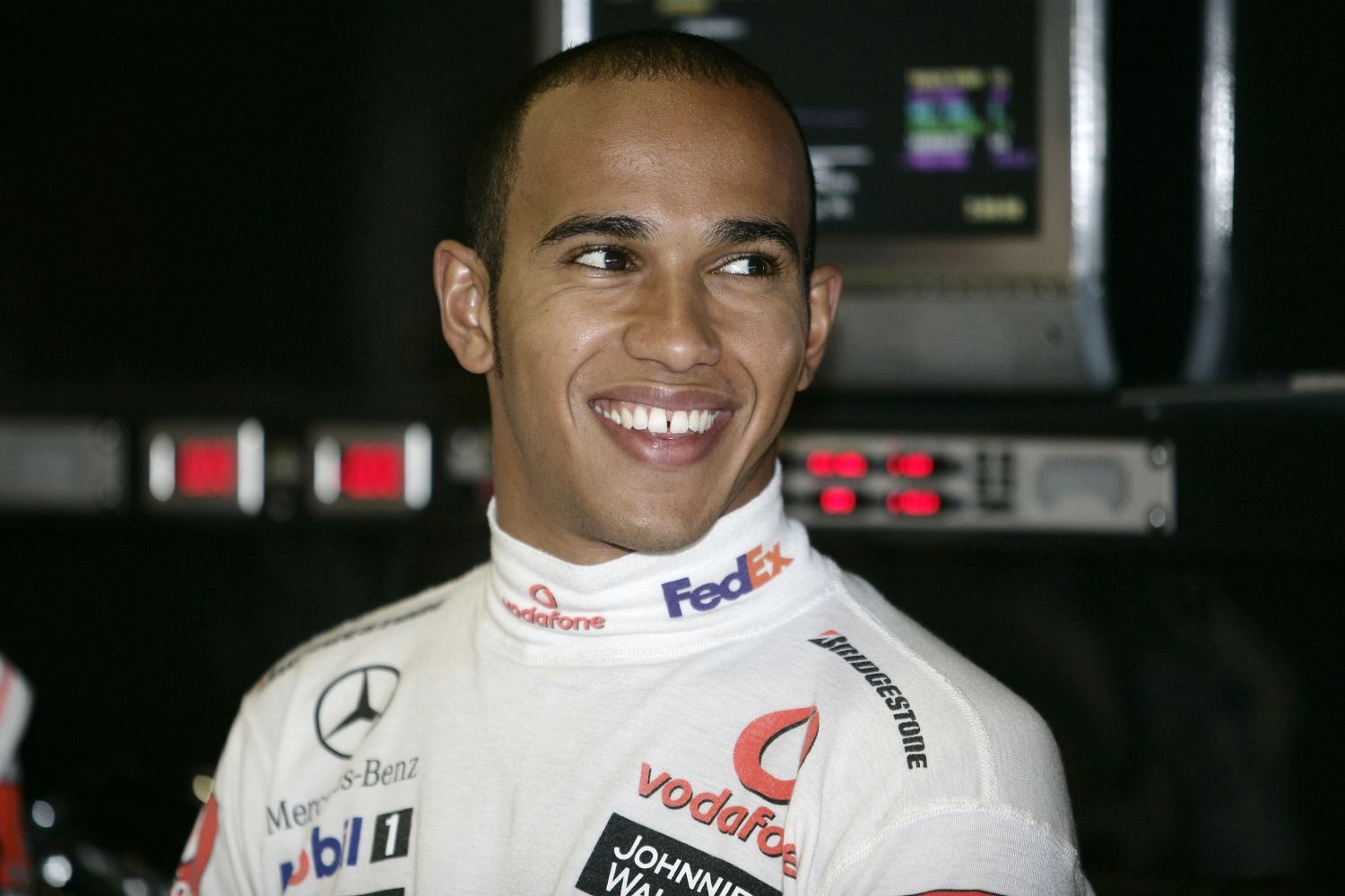 The McLaren MP4-25 of Lewis Hamilton sold at a high price